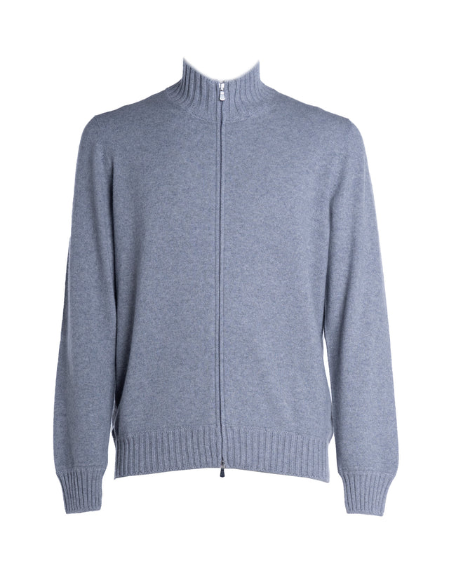 MAGLIA FULL ZIP CASHMERE