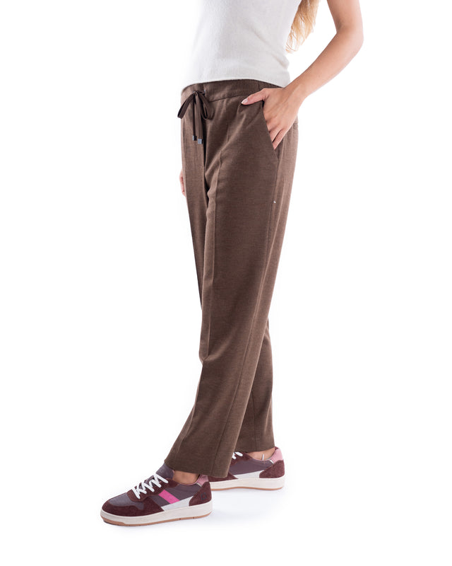 PANTALONE COULISSE LANA E CACHEMIRE