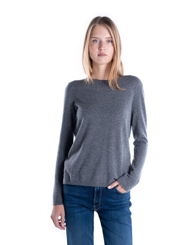 MAGLIA CASHMERE GIROCOLLO