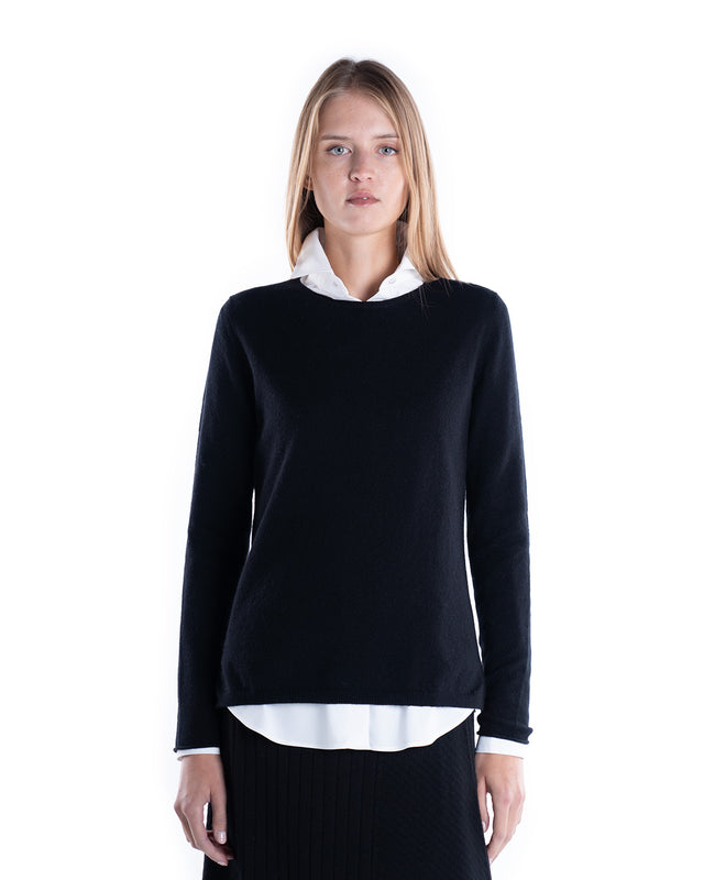 MAGLIA CASHMERE GIROCOLLO