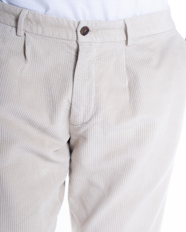 PANTALONI VELLUTO CASHMERE