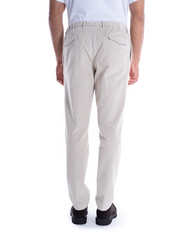 PANTALONI VELLUTO CASHMERE