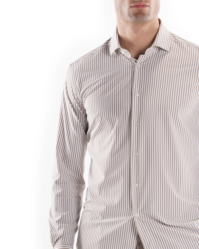 CAMICIA ACTIVE RIGATA