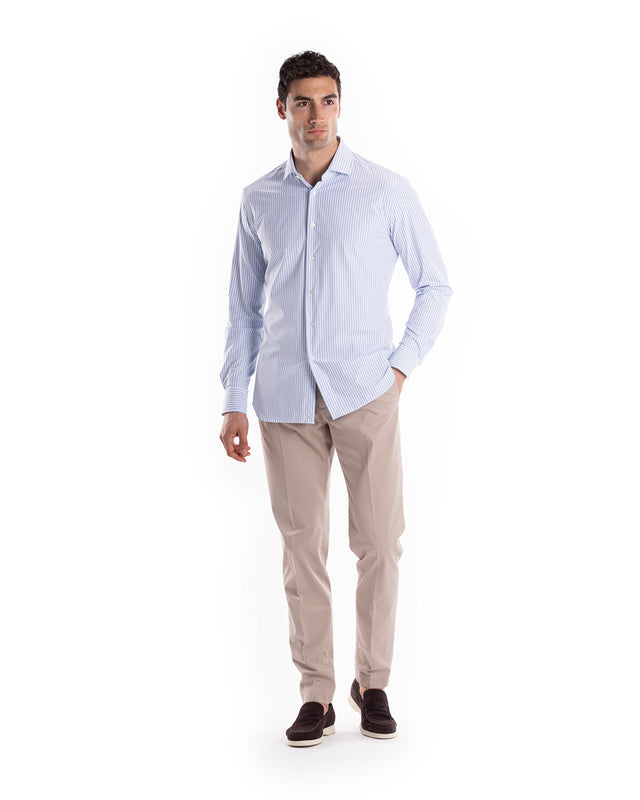 CAMICIA ACTIVE RIGATA