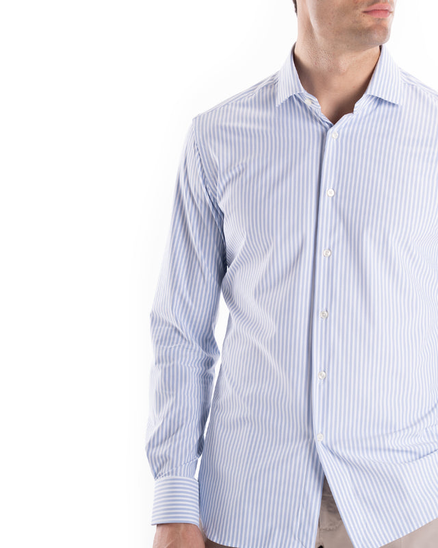 CAMICIA ACTIVE RIGATA