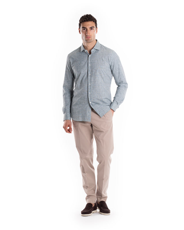 CAMICIA ACTIVE MELANGE