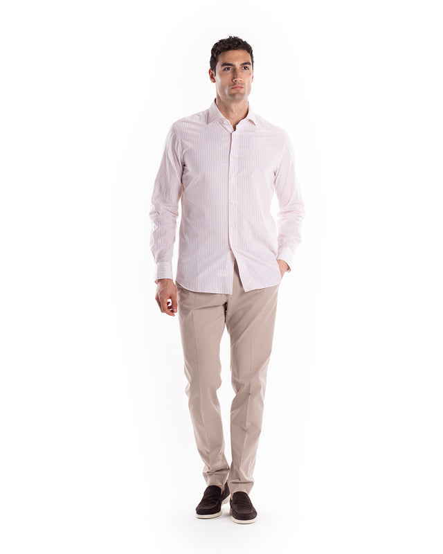 CAMICIA RIGA MELANGE