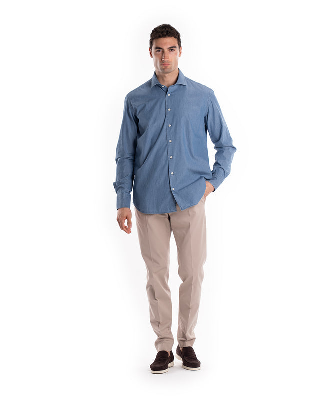 CAMICIA DENIM CHAMBRE