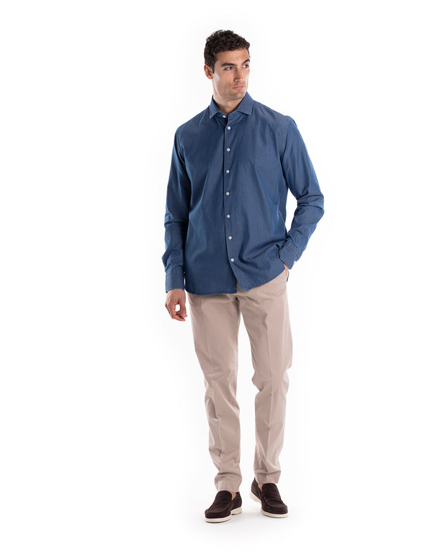 CAMICIA DENIM CHAMBRE