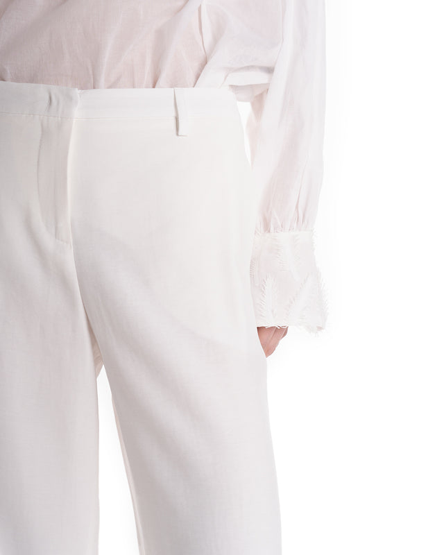 PANTALONE PALAZZO TWILL