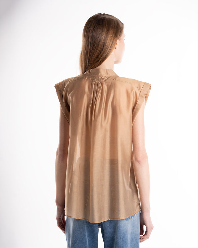 CAMICIA MUSSOLA SMANICATA