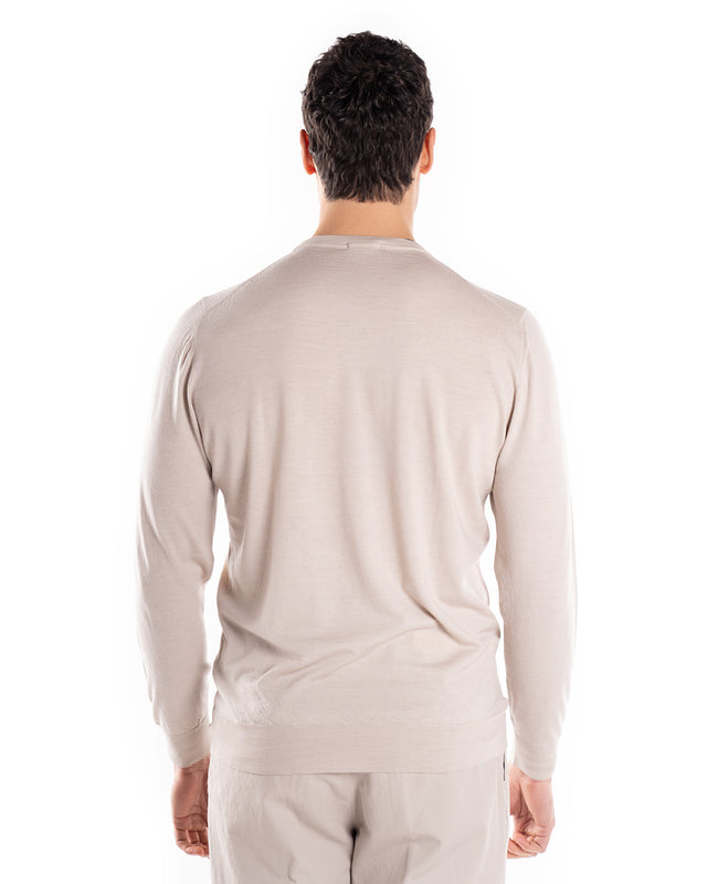 MAGLIA GIROCOLLO MERINO