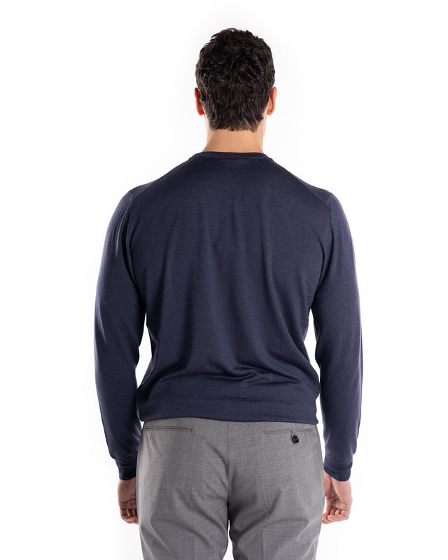 MAGLIA GIROCOLLO MERINO