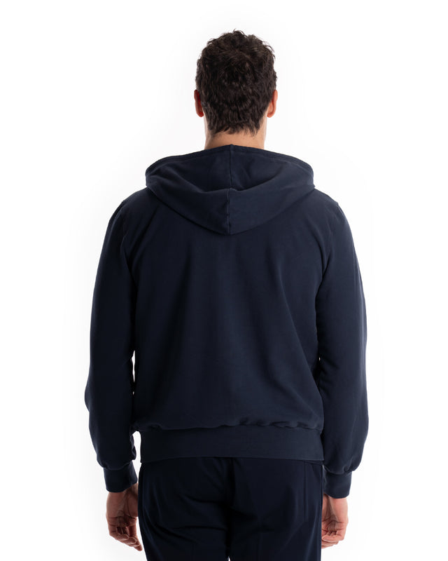 FELPA FULLZIP CAPPUCCIO