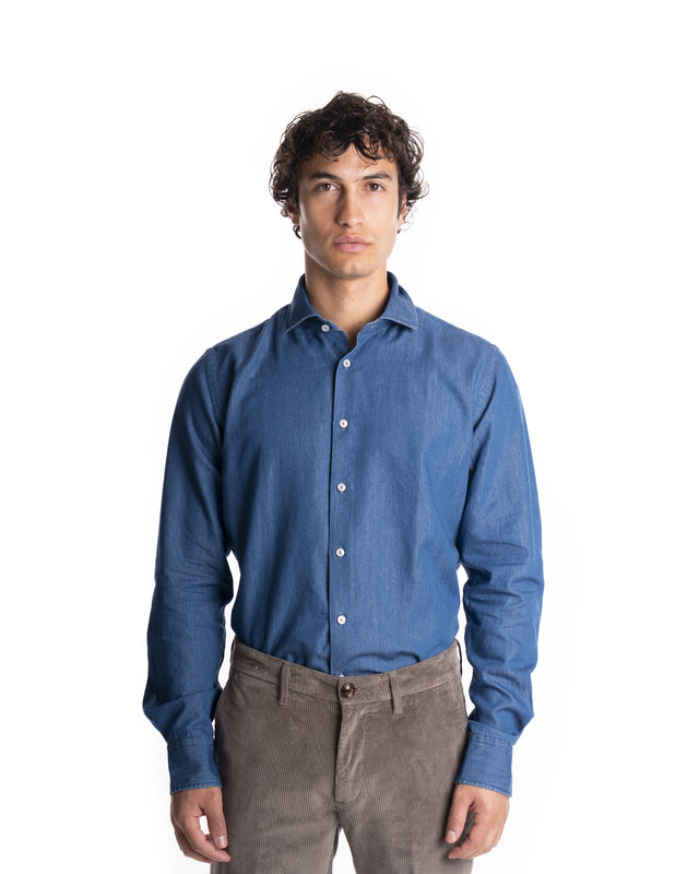 CAMICIA DENIM TENCELL