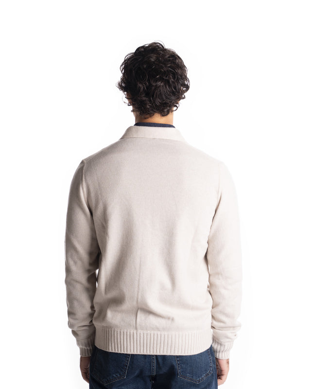 GIUBBINO ZIP CASHMERE