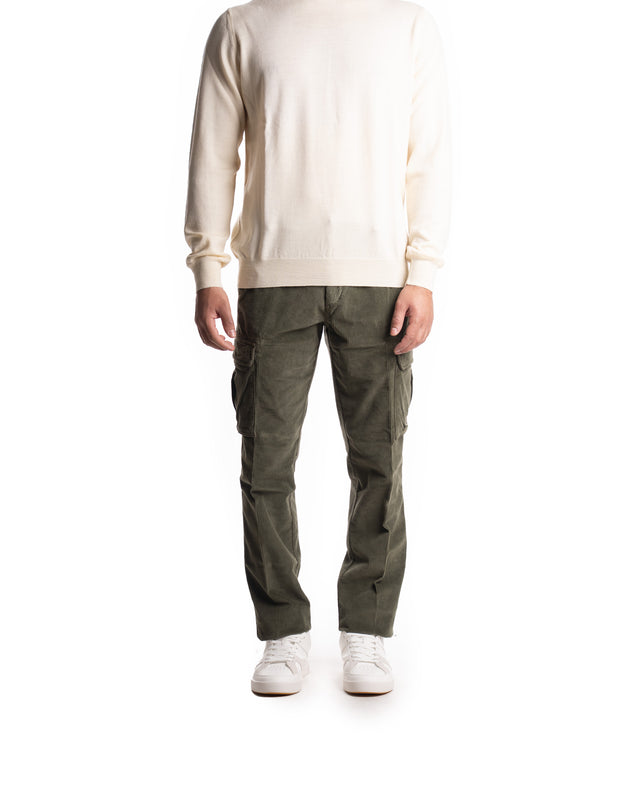 PANTALONE CARGO VELLUTO