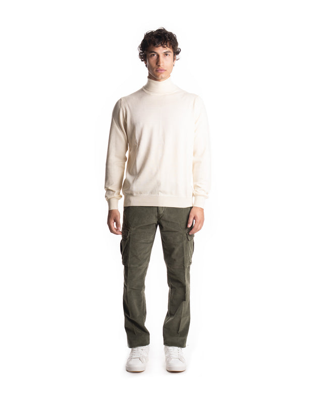 PANTALONE CARGO VELLUTO