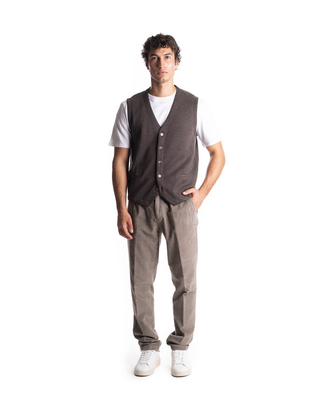 PANTALONE COTONE A COSTE