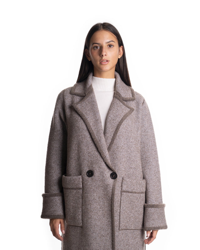CAPPOTTO BOUCLE DOUBLE
