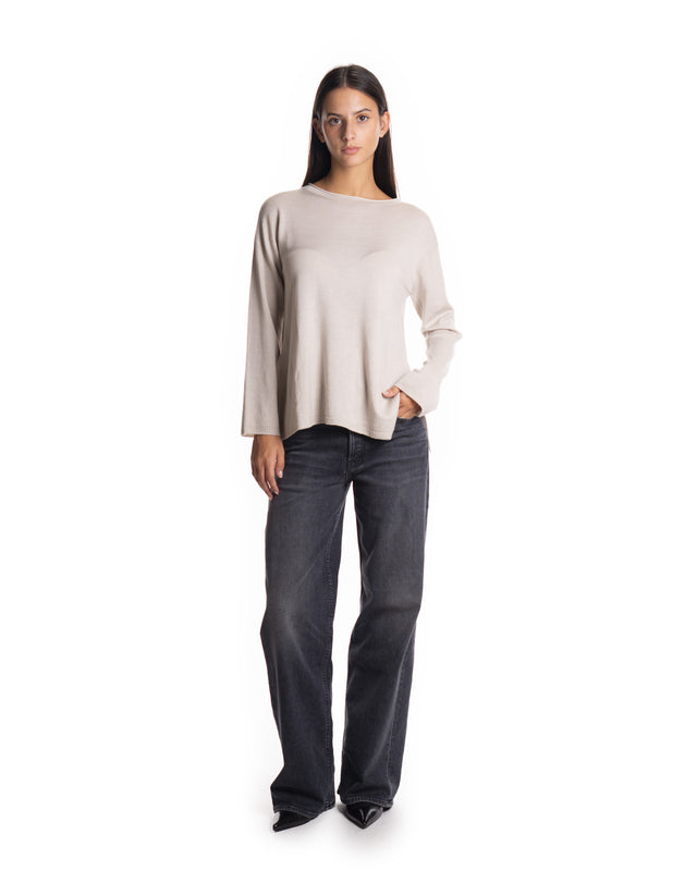 MAGLIA AMPIA LANA