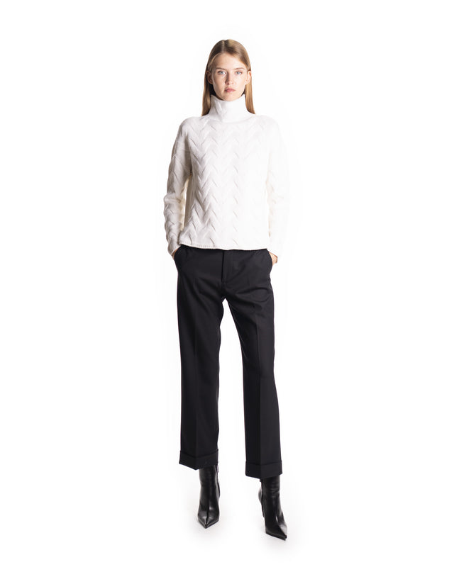 MAGLIA TRECCIA