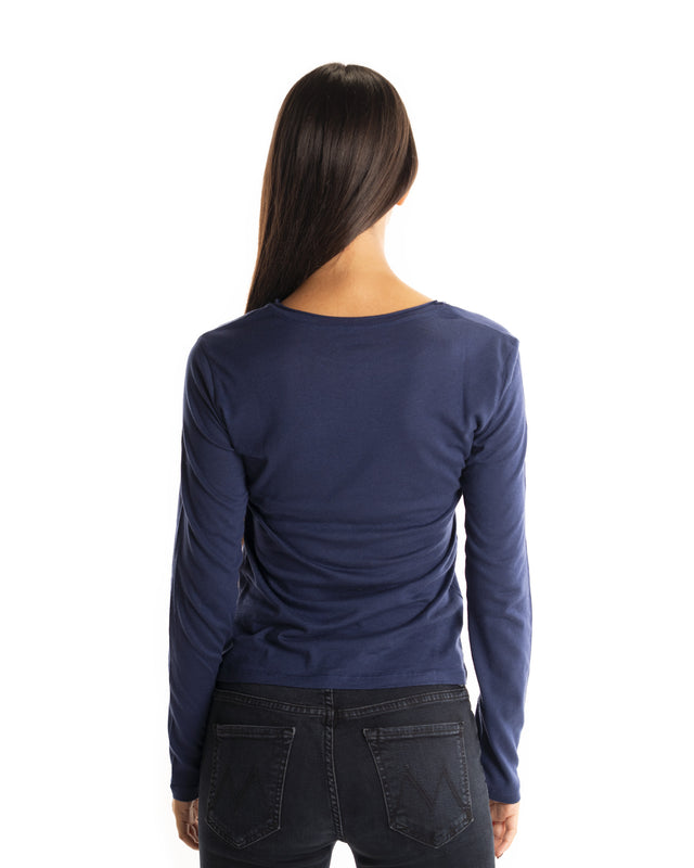 T SHIRT GIROCOLLO TAGLIO VIVO