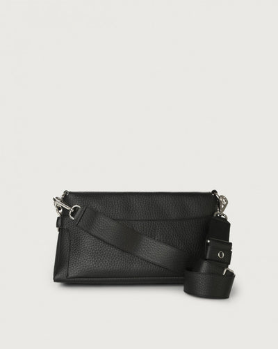Borsa a spalla Missy Longuette Soft in pelle con catena e tracolla