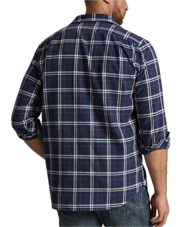 CAMICIA CHECK BLU