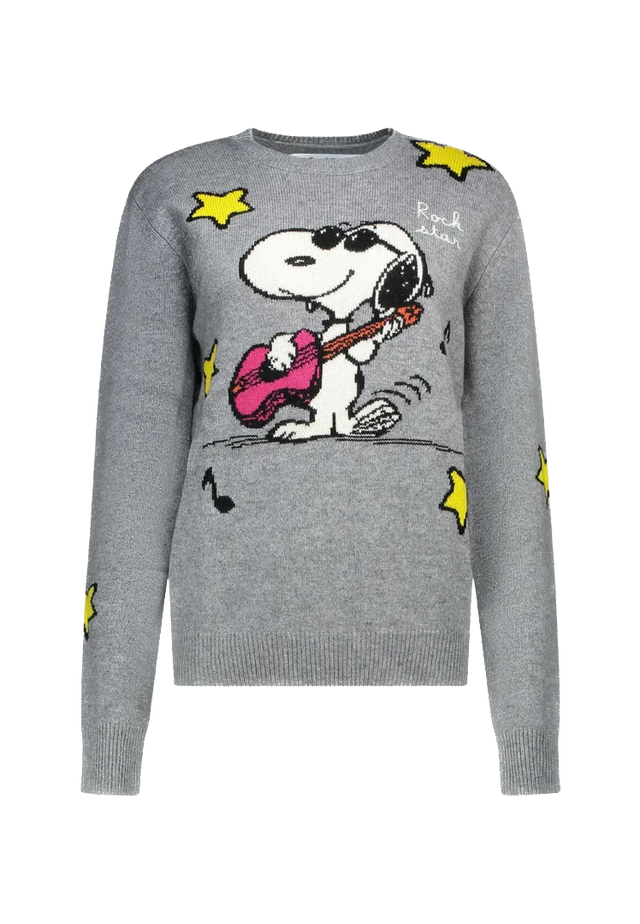 MAGLIA SNOOPY STAR  ROCK