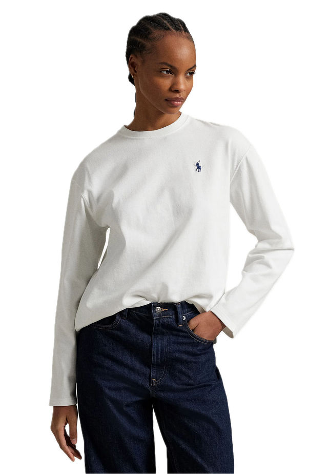 MAGLIA GIROCOLLO JERSEY RALPH LAUREN