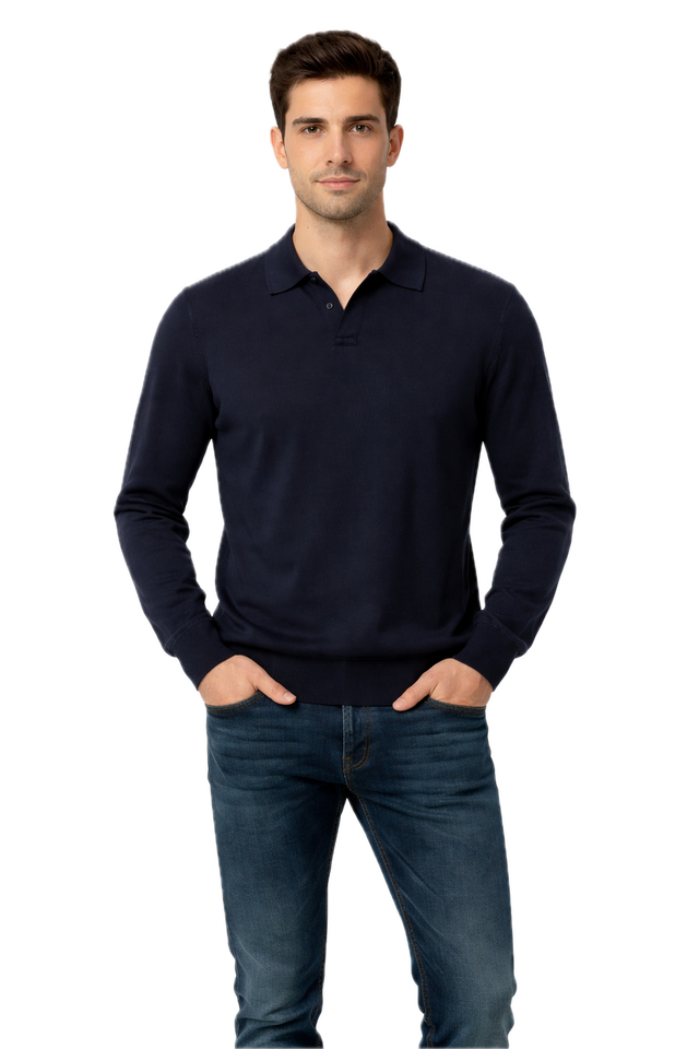 POLO ML SUVIN COTTON