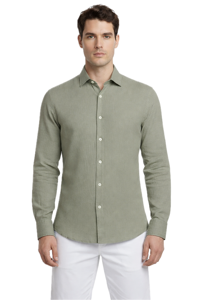 CAMICIA LINO MADE IN ITALY