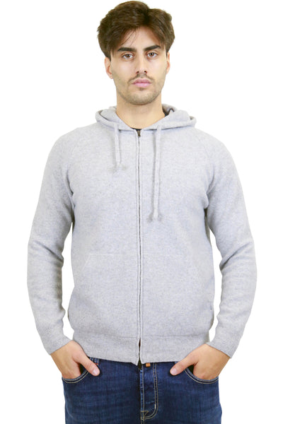 FELPA FULLZIP CAPPUCCIO
