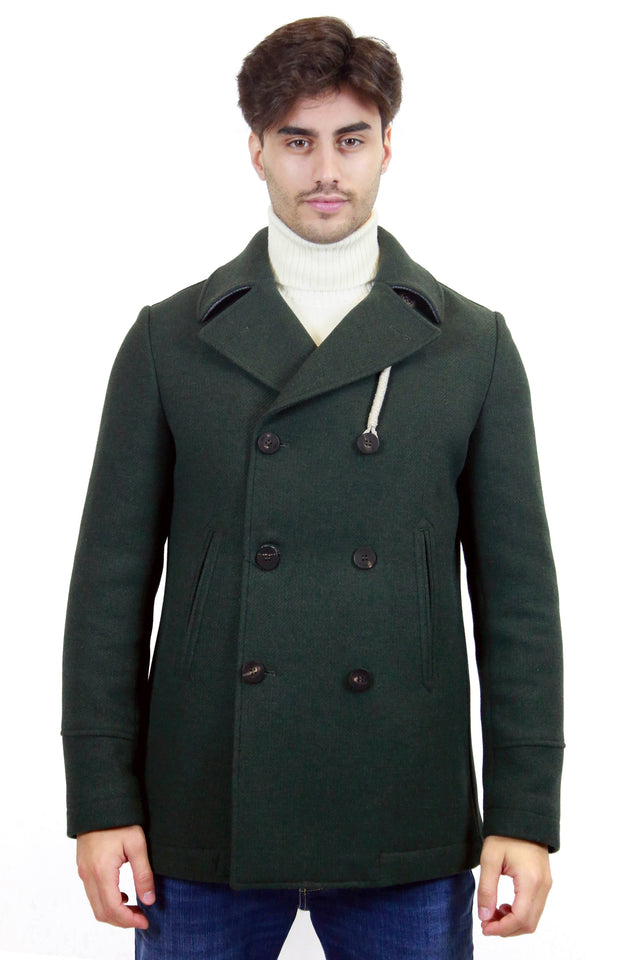 PEACOAT RAIN WOOL