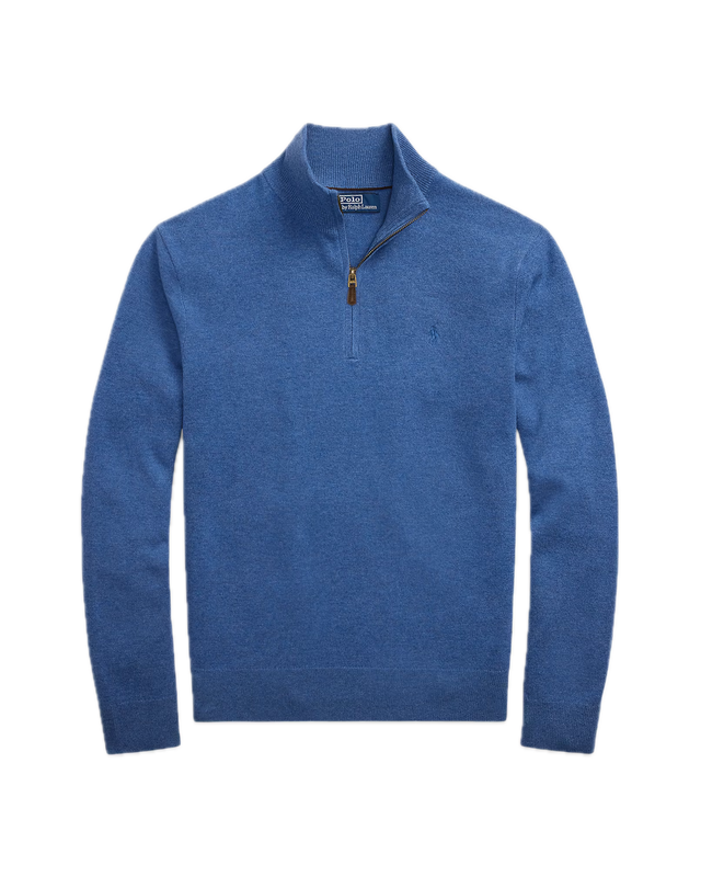 MAGLIA MEZZA ZIP LANA