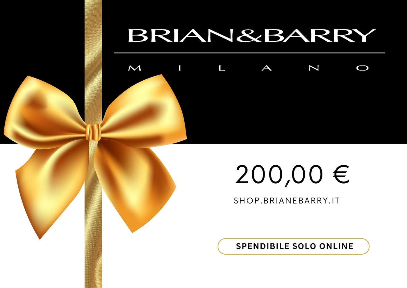 Brian e Barry Gift Card 200 Euro