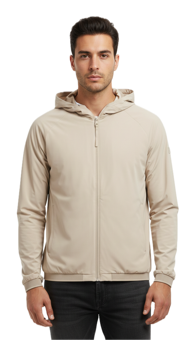 FELPA ZIP CAPP.