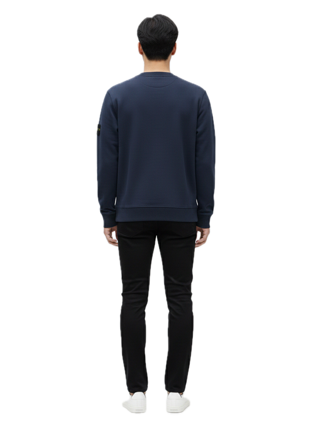 FELPA GIROCOLLO ORGANIC