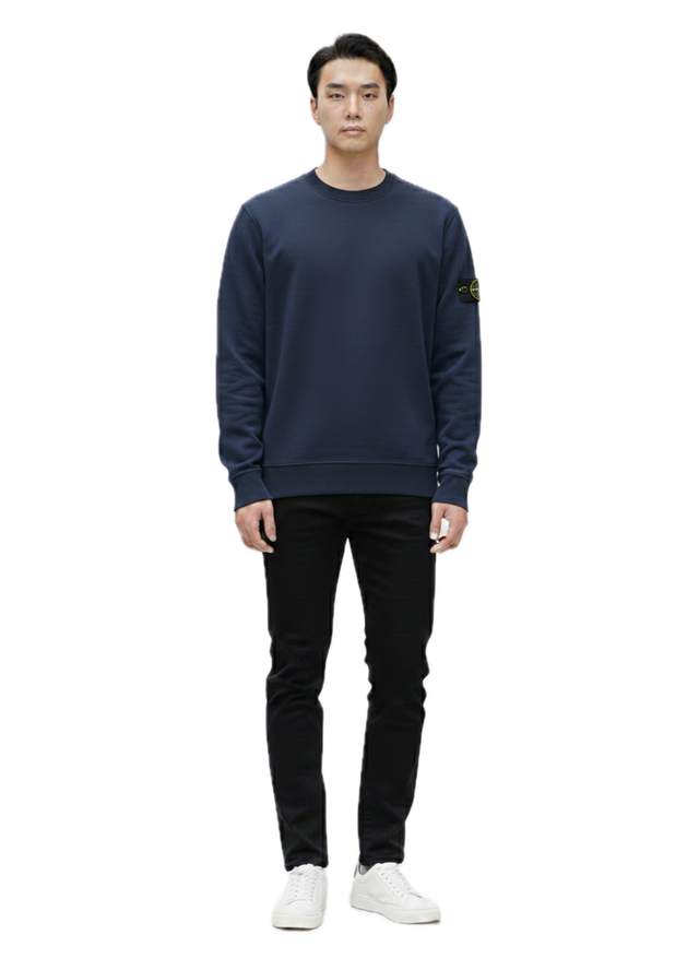 FELPA GIROCOLLO ORGANIC