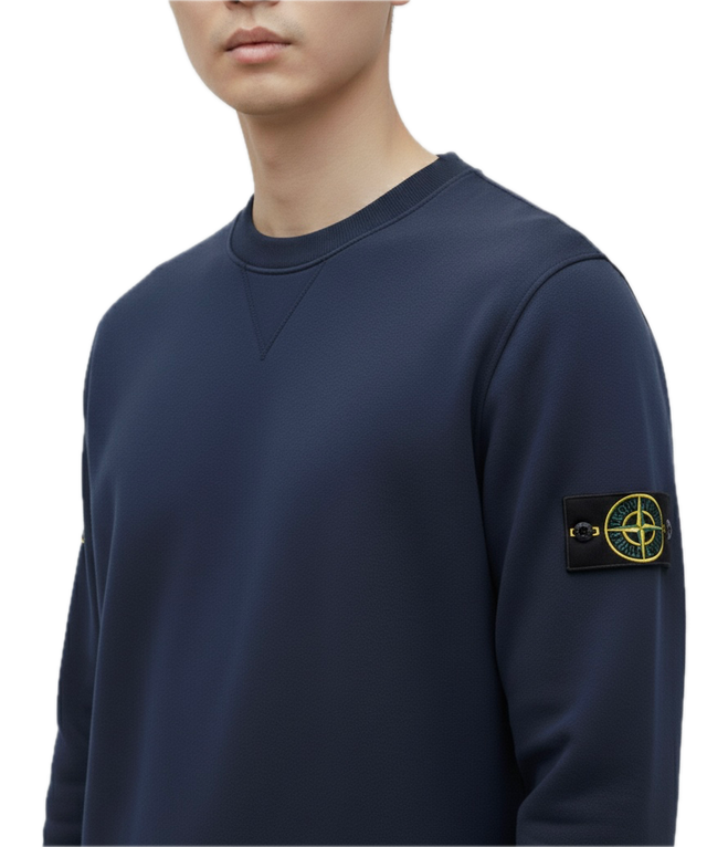 FELPA GIROCOLLO ORGANIC