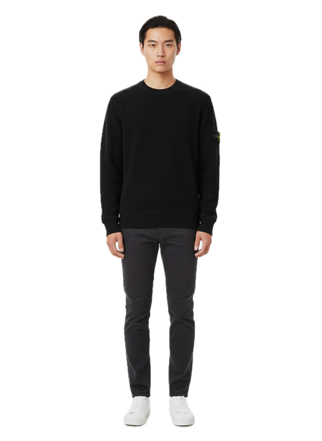 MAGLIA WAFFLE FLEECE