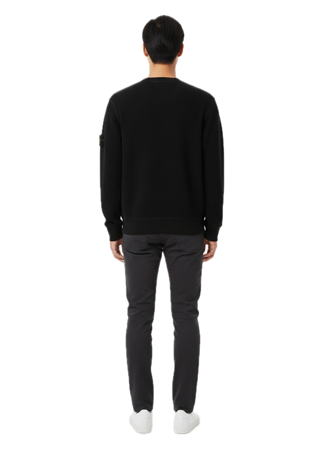 MAGLIA WAFFLE FLEECE