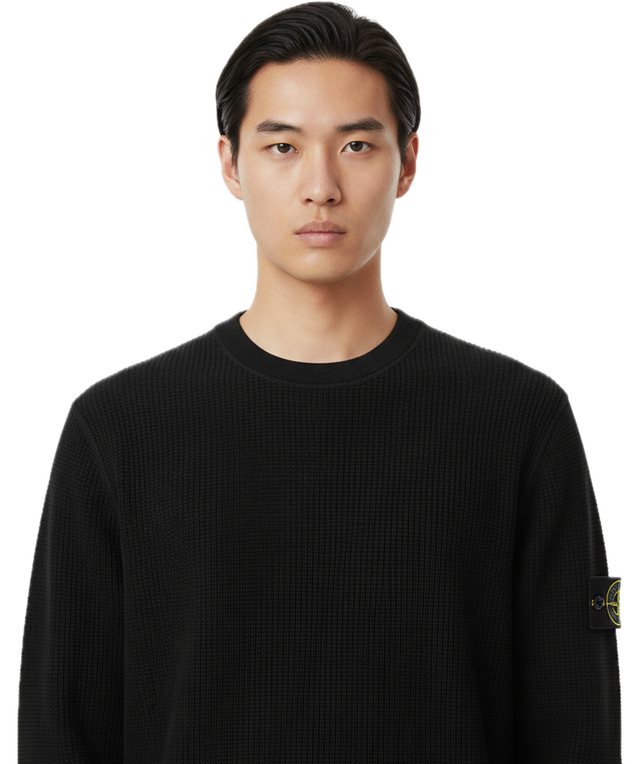 MAGLIA WAFFLE FLEECE