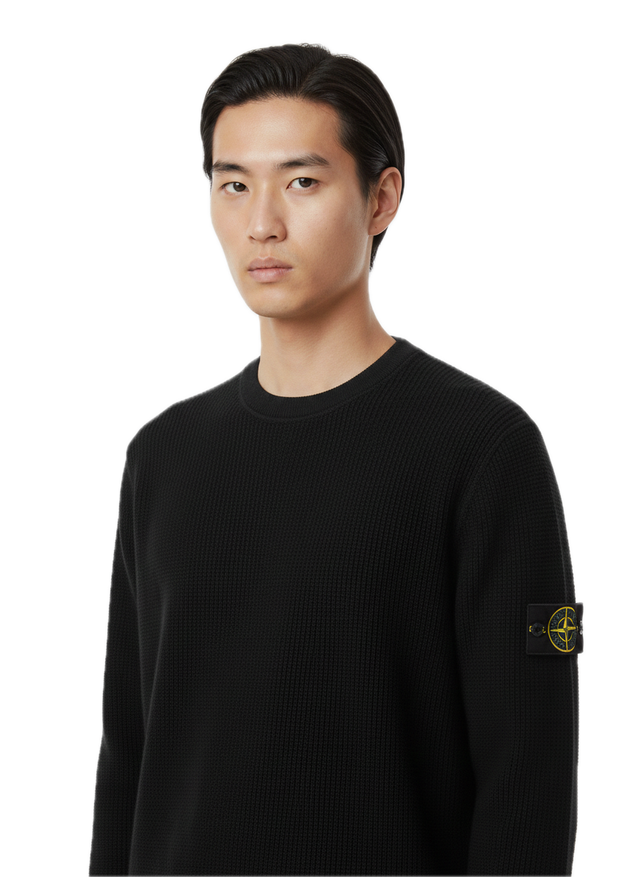 MAGLIA WAFFLE FLEECE