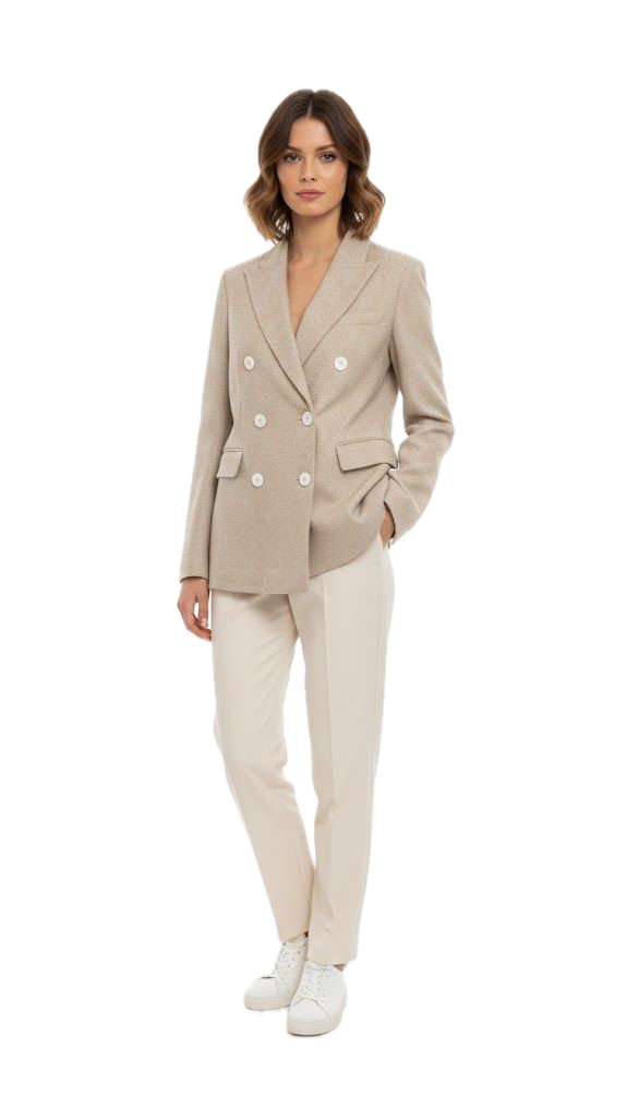 GIACCA DP LINO COTONE