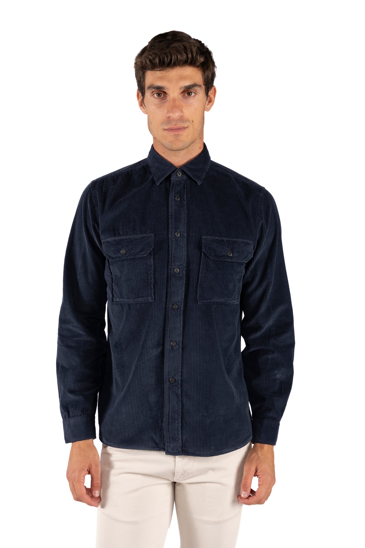 CAMICIA OVER SHIRT VELL.WASH