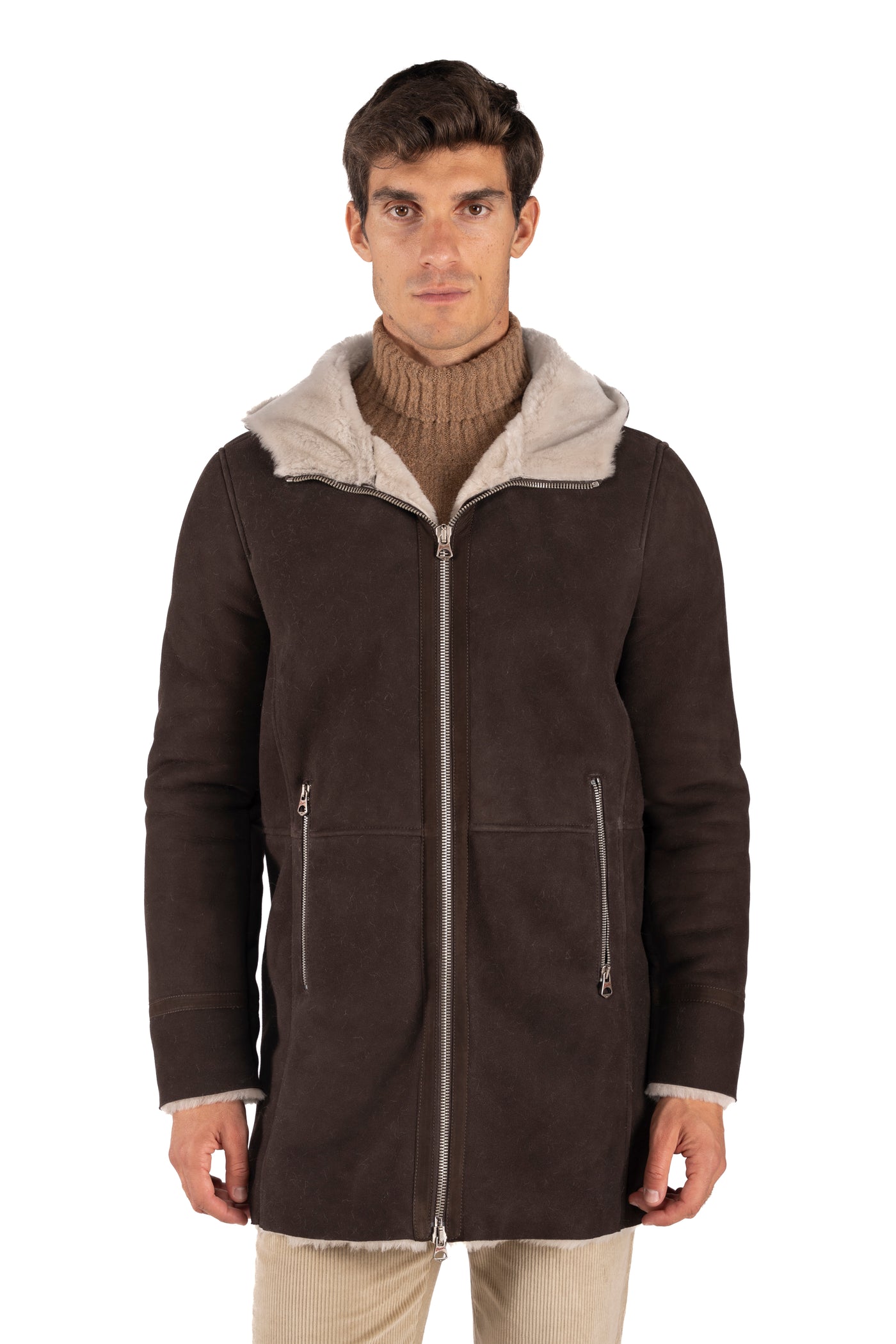 SHEARLING SUED