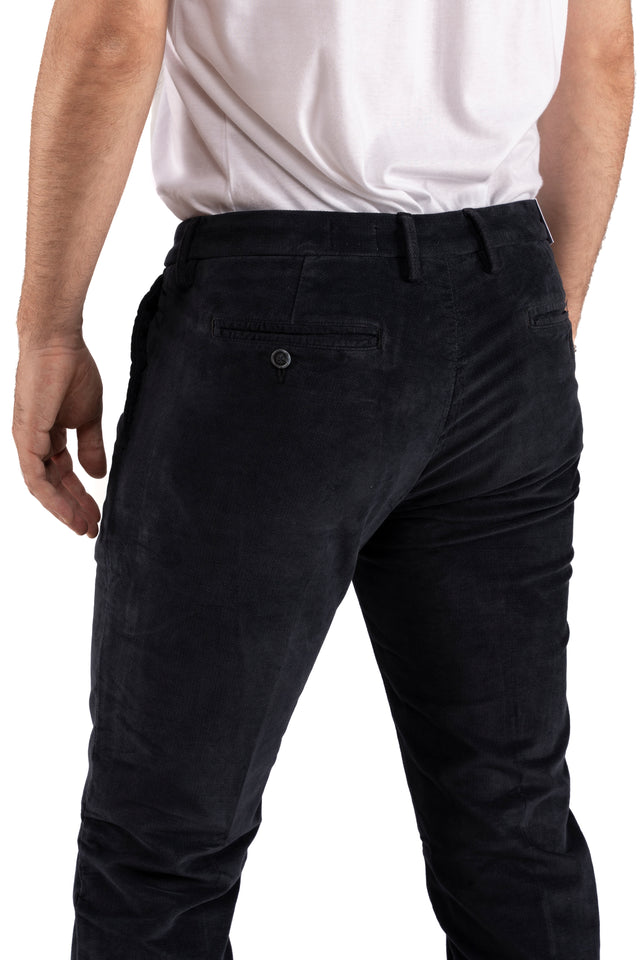 PANTALONE VELLUTO LISCIO