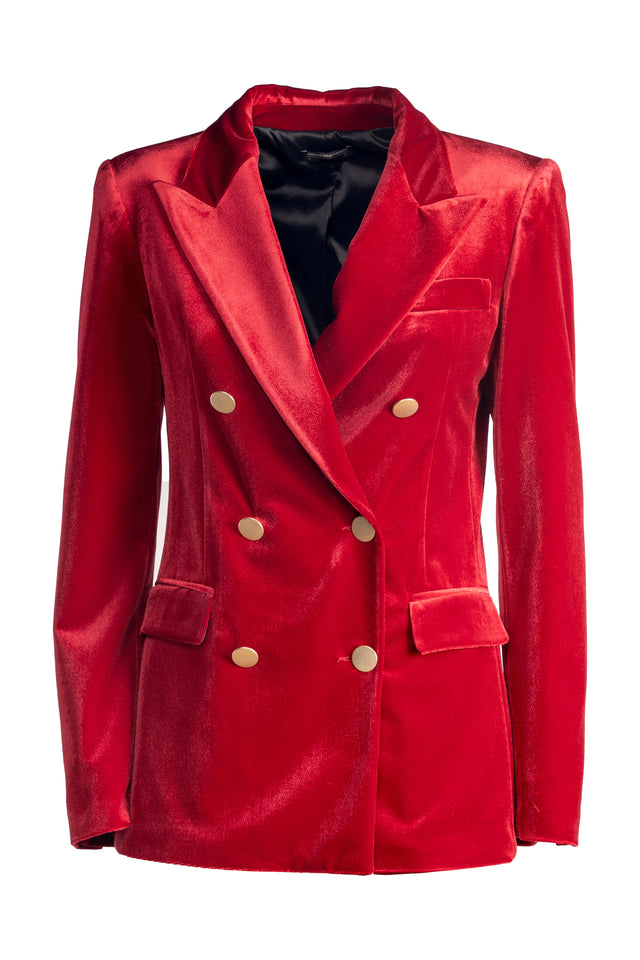 GIACCA VELLUTO JF DOPPIO PETTO